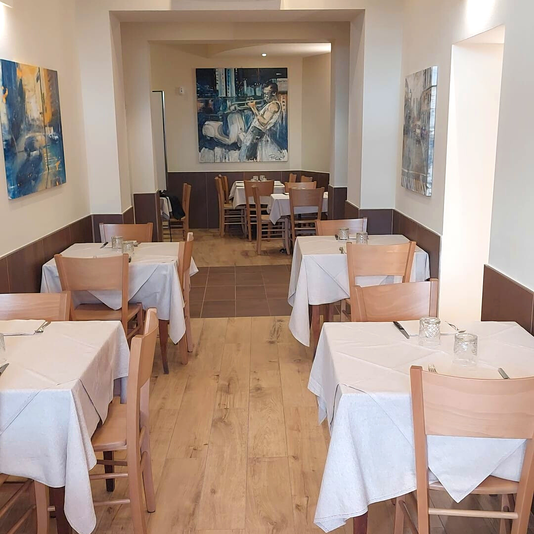 Interno del ristorante Il Ciclone